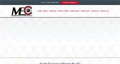 Desktop Screenshot of mooresvilleeyecare.com