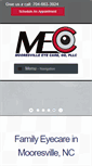 Mobile Screenshot of mooresvilleeyecare.com